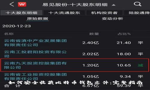 如何安全收藏比特币钱包文件：完整指南