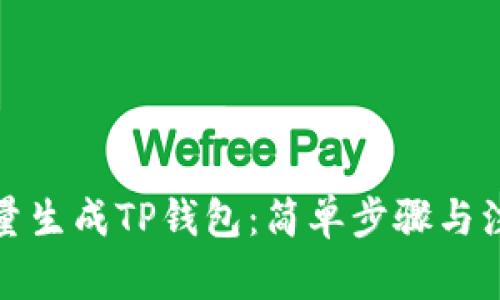 如何批量生成TP钱包：简单步骤与注意事项