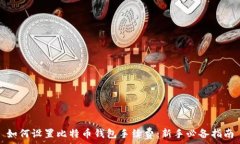  如何设置比特币钱包手续