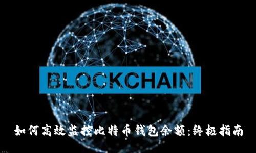 如何高效监控比特币钱包余额：终极指南