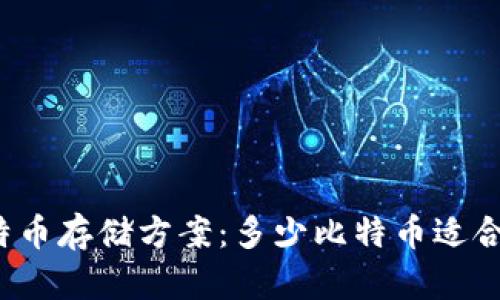 如何选择比特币存储方案：多少比特币适合放在钱包中？