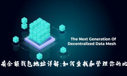 比特币所有余额钱包地址详解：如何查找和管理你的比特币资产