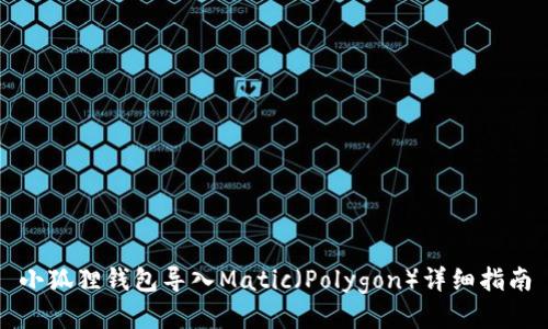 小狐狸钱包导入Matic（Polygon）详细指南