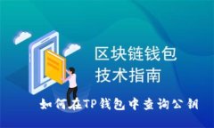    如何在TP钱包中查询公钥