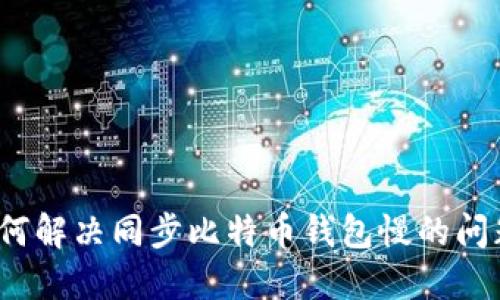 如何解决同步比特币钱包慢的问题？