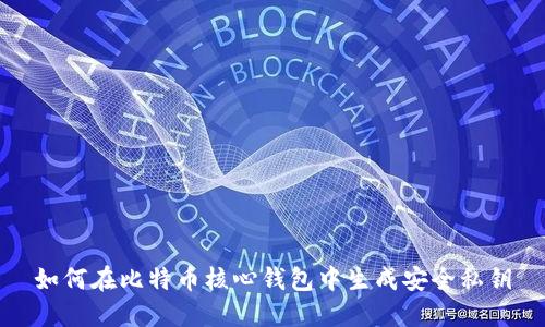 如何在比特币核心钱包中生成安全私钥