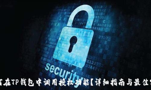   
如何在TP钱包中调用授权功能？详细指南与最佳实践