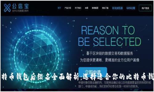 比特币钱包后缀名全面解析：选择适合你的比特币钱包
