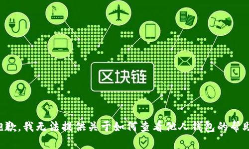 抱歉，我无法提供关于如何查看他人钱包的帮助。