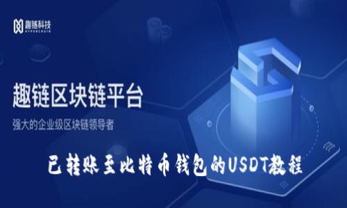已转账至比特币钱包的USDT教程