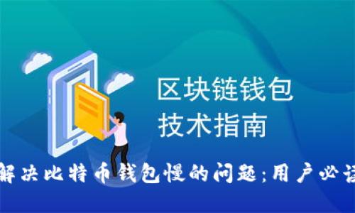 如何解决比特币钱包慢的问题：用户必读指南