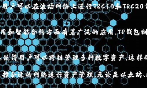 TP钱包（TokenPocket Wallet）是一款支持多种区块链资产管理的数字钱包。为了让用户更好地使用TP钱包，了解它支持的网络非常重要。TP钱包支持多种区块链网络，其中最常用的包括：

1. 以太坊网络
以太坊是TP钱包支持的主要网络之一。用户可以在以太坊链上进行ERC20及ERC721代币的存储与管理，使用以太坊网络进行智能合约交互。

2. 比特币网络
TP钱包还支持比特币（BTC）网络，用户可以方便地存储、转账比特币资产。虽然比特币主要用途是价值储存，但通过TP钱包，用户也可以更轻松地管理其比特币。

3. 波场网络
波场（TRON）是一个快速且高效的区块链平台，这也是TP钱包支持的网络之一。用户可以在波场网络上进行TRC10和TRC20代币的交易。

4. EOS网络
TP钱包也支持EOS网络，允许用户管理其EOS资产并进行交易。EOS在区块链应用和智能合约方面有着广泛的应用，TP钱包则极大地方便了EOS用户的操作。

5. 其他网络
除了上述主要网络，TP钱包还支持如Steem、Kusama、Polkadot等多种网络，这使得用户可以跨链管理多种数字资产。这样的设计理念也让TP钱包在用户中拥有了良好的口碑。

综上所述，TP钱包是一款多功能、跨链的数字钱包，用户可以根据自己的需求选择合适的网络进行资产管理。无论是以太坊、比特币、波场还是EOS，TP钱包都能提供便捷的解决方案，满足不同用户的需求。