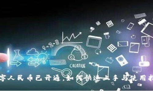 数字人民币已开通，如何快速上手与使用指南